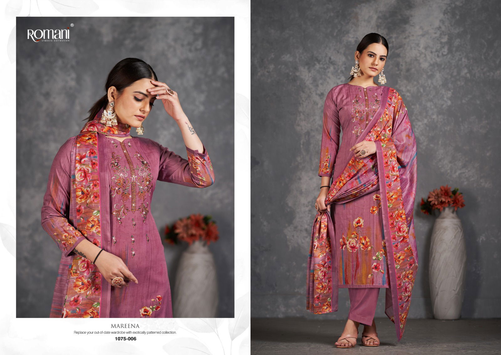 Mareena Vol 11 By Romani Printed Cotton Dress Material Catalog